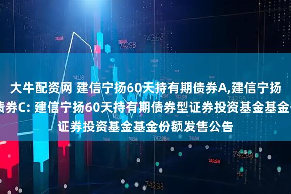 大牛配资网 建信宁扬60天持有期债券A,建信宁扬60天持有期债券C: 建信宁扬60天持有期债券型证券投资基金基金份额发售公告