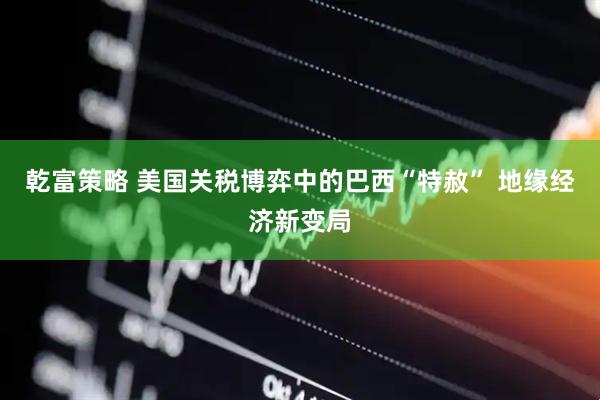 乾富策略 美国关税博弈中的巴西“特赦” 地缘经济新变局