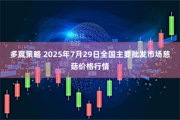 多赢策略 2025年7月29日全国主要批发市场慈菇价格行情